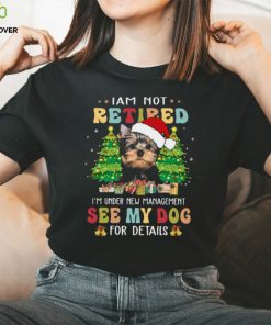 Retired Xmas Yorkshire Terrier Classic T Shirt