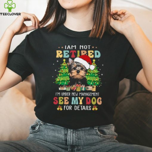 Retired Xmas Yorkshire Terrier Classic T Shirt