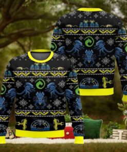 Retro Alien Xenomorph Ugly Sweater