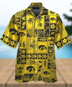 Retro Aloha NCAA Iowa Hawkeyes Hawaiian Shirt Gift For Beach Lovers