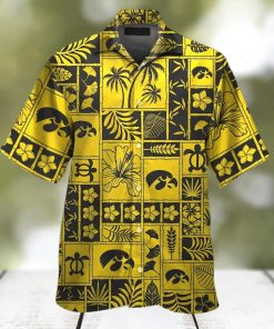 Retro Aloha NCAA Iowa Hawkeyes Hawaiian Shirt Gift For Beach Lovers