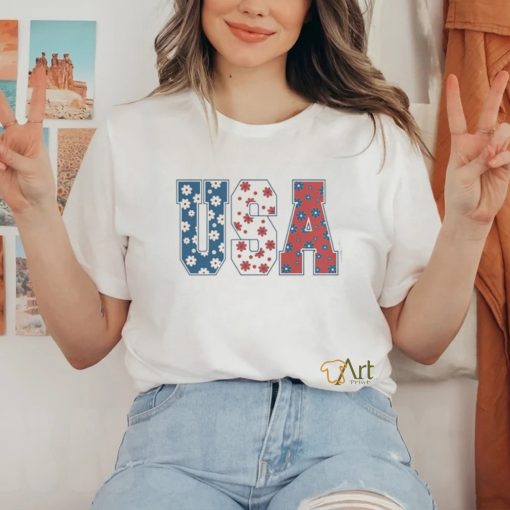 Retro America Independence Day In Us Shirt