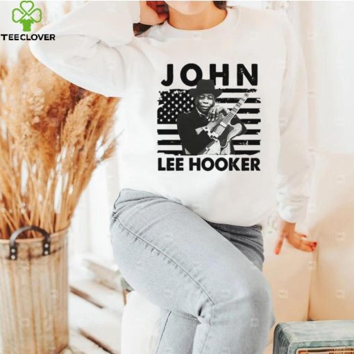 Retro American Flag John Lee Hooker Music Gift Unisex T Shirt