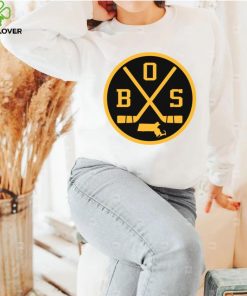 Retro Boston Hockey Emblem Vintage BOS Sticker