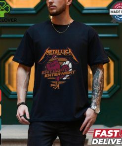 Retro Brand Black Virginia Tech Hokies Metallica Retro T Shirt