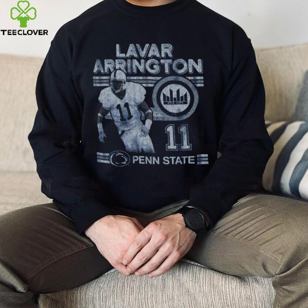Retro Brand Men's Penn State Nittany Lions Lavar Arrington #11 T Shirt Retro Brand Men's Penn State Nittany Lions Lavar Arrington #11 T Shirt