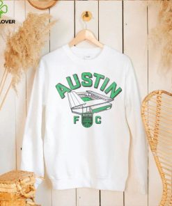 Retro Brand Youth Austin FC Vintage Stadium White T Shirt