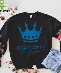 Retro Brand Youth Charlotte FC Logo Black T Shirt