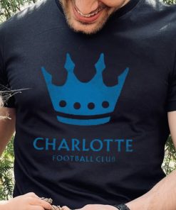 Retro Brand Youth Charlotte FC Logo Black T Shirt