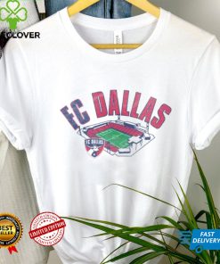 Retro Brand Youth FC Dallas Vintage Stadium White T Shirt