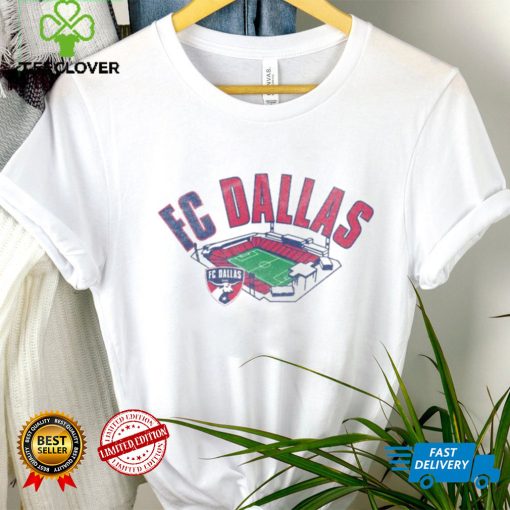 Retro Brand Youth FC Dallas Vintage Stadium White T Shirt