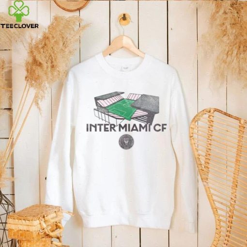 Retro Brand Youth Inter Miami CF Vintage Stadium White T Shirt