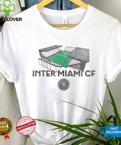 Retro Brand Youth Inter Miami CF Vintage Stadium White T Shirt