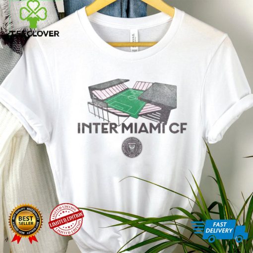 Retro Brand Youth Inter Miami CF Vintage Stadium White T Shirt