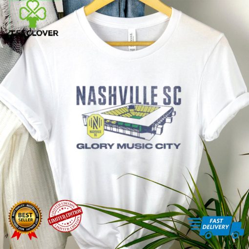 Retro Brand Youth Nashville SC Vintage Stadium White T Shirt