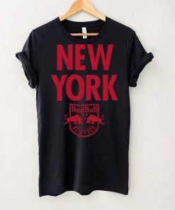 Retro Brand Youth New York Red Bulls Wordmark Black T Shirt