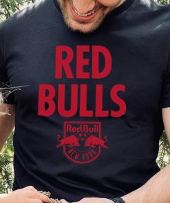 Retro Brand Youth New York Red Bulls Wordmark Black T Shirts