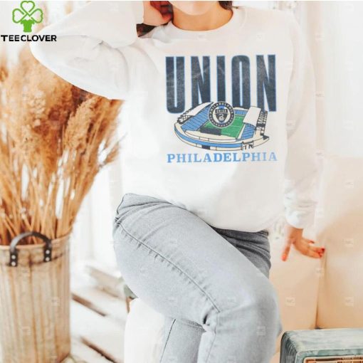 Retro Brand Youth Philadelphia Union Vintage Stadium White T Shirt