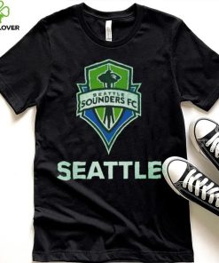 Retro Brand Youth Seattle Sounders Logo Green T Shirt