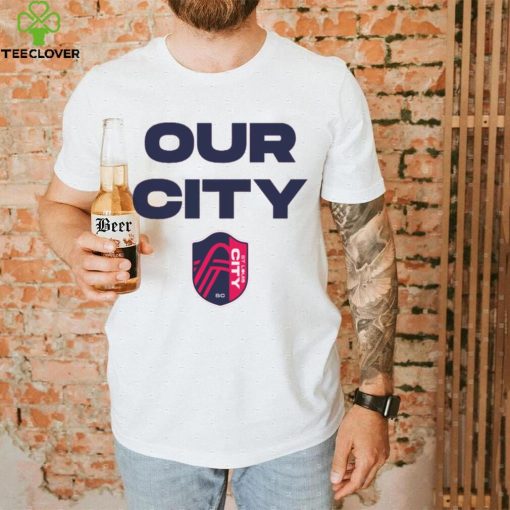 Retro Brand Youth St. Louis City SC Wordmark T Shirt