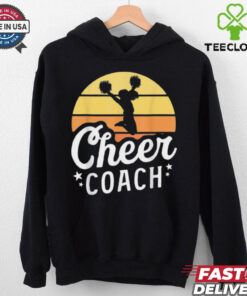 Retro Cheer Coach Shirt For Women Vintage Cheer Coach T Shirt
