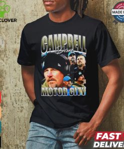 Retro Dan Campbell Coach Detroit Vintage Lions American Football NFC North Division T Shirt