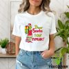 Grinch Hat Santa Cleverland Browns Helmet Logo Merry Christmas Shirt