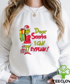 Retro Dear Santa I Can Explain Shirt