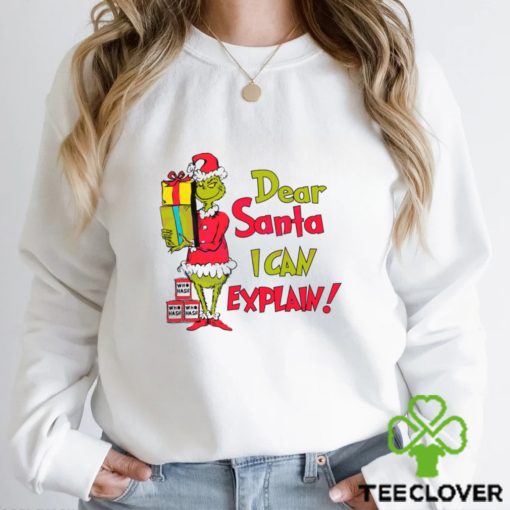 Retro Dear Santa I Can Explain Shirt