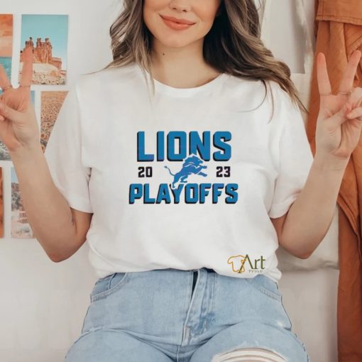 Retro Detroit Lions NFL Playoffs 2023 Shirt