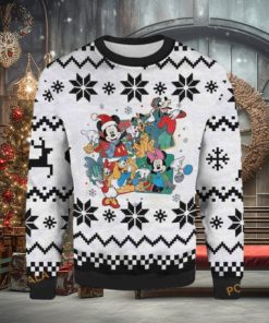 Retro Disney 3D Christmas Sweater Funny Sweater