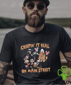 Retro Disney Creepin’it Real On Main Street Shirt Halloween Matching Sweatshirt Unisex 2 Retro Disney Creepin’it Real On Main Street Shirt Halloween Matching Sweatshirt Unisex