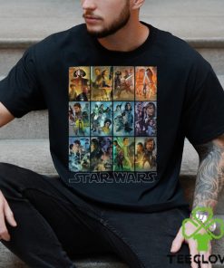 Retro Disney Star Wars Shirt Celebration Mural Panels T Shirt Galaxy’s Edge Day Tee Hoodie Unisex