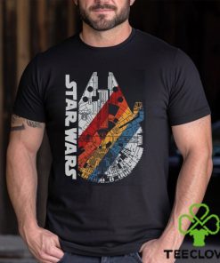 Retro Disney Star Wars Shirt Millennium Falcon Wears Logo Graphic T Shirt Galaxy’s Edge Day Tee Celebration Unisex Sweatshirt