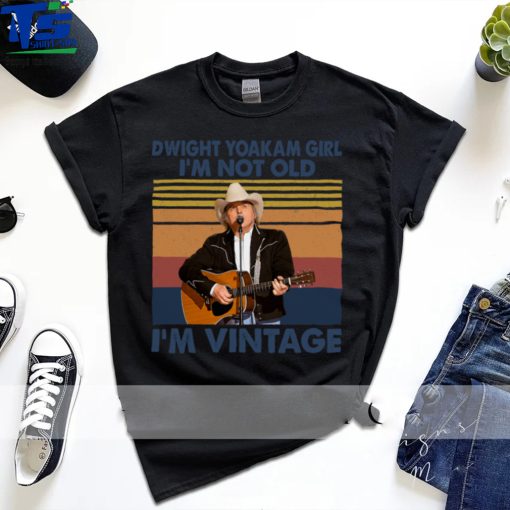 Retro  Dwight Yoakam Girl Im Not Old Im Vintage Essential T Shirt