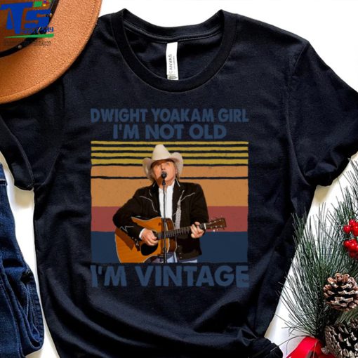 Retro Dwight Yoakam Girl Im Not Old Im Vintage Essential T Shirt