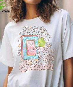 Retro Easter Season Skeleton Hand shirt