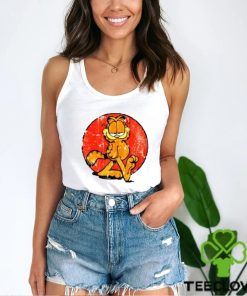 Retro Funny Garfield Cat Graphic Shirt