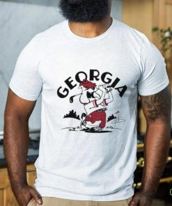 Retro Georgia Bulldogs Golf Shirt