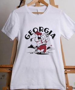 Retro Georgia Bulldogs Golf Shirt