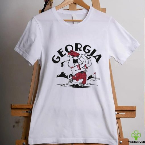 Retro Georgia Bulldogs Golf Shirt