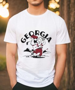 Retro Georgia Bulldogs Golf Shirt