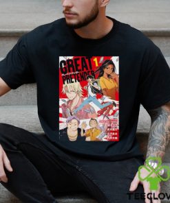 Retro Great Pretender Main Characters Spread Anime shirt