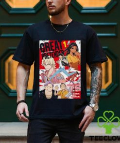 Retro Great Pretender Main Characters Spread Anime shirt 1 Retro Great Pretender Main Characters Spread Anime shirt