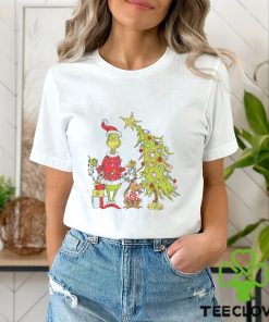 Retro Grinch Christmas Tree Shirt