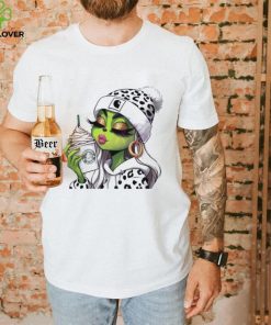 Retro Grinchmas Blend Leopard Shirt