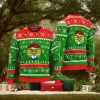 New England Patriots Logo Knitted Ball Snowfalke Pattern Ugly Christmas Sweater
