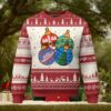 Christmas Skeleton Ugly Christmas Sweater It’s Fine I’m Fine Everything Is Fine Xmas Light Funny