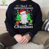 Retro I Want A Hippopotamus For Christmas Xmas Hippo Pajama T Shirt