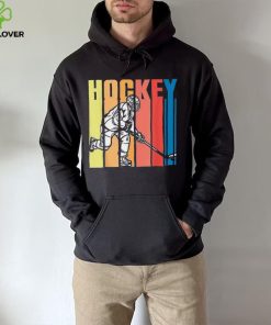 Retro Ice Hockey Player Winter Sports Vintage Shirt